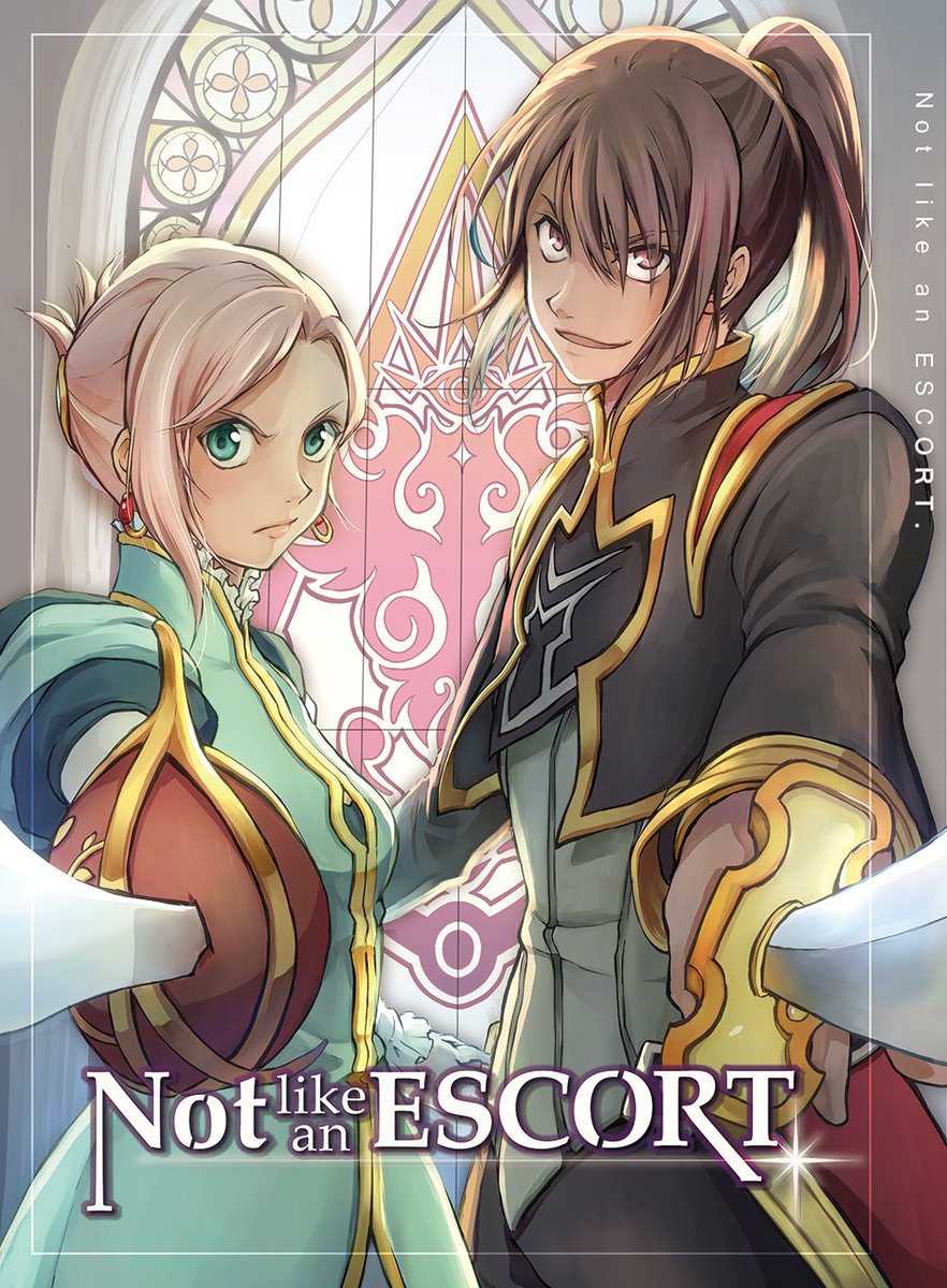 【TOV】Not like an ESCORT.【Web再録】 | ミオ #pixiv https://t.co/YMQUpgA757
ユリエスの日おめでとうございます!
騎士姫共闘本を再録しました。
#7月1日はユリエスの日