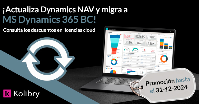 KolibryApps's tweet image. 🔄 Si trabajas con el #ERP #MSDynamicsNAV en local, ahora puede actualizarte a #Dynamics365BC en la nube, con hasta un 40% de descuento.
💥 Consulta la promoción #BridgetotheCloud activa hasta diciembre de 2024.
👉 Más información: bit.ly/4ctUZcg
📞 +34 914 563 321