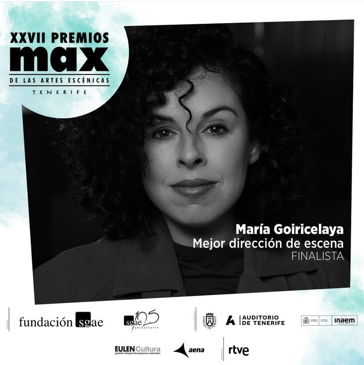 Gaur Tenerifen ospatzen dira <a href="/PremiosMax/">Premios Max</a> 
Hoy se centran en Tenerife.
<a href="/MariaGoiricelay/">María Goiricelaya</a> <a href="/histrionteatro/">Histrion Teatro</a> <a href="/portal71/">portal</a>  disfruten! ✨✨✨