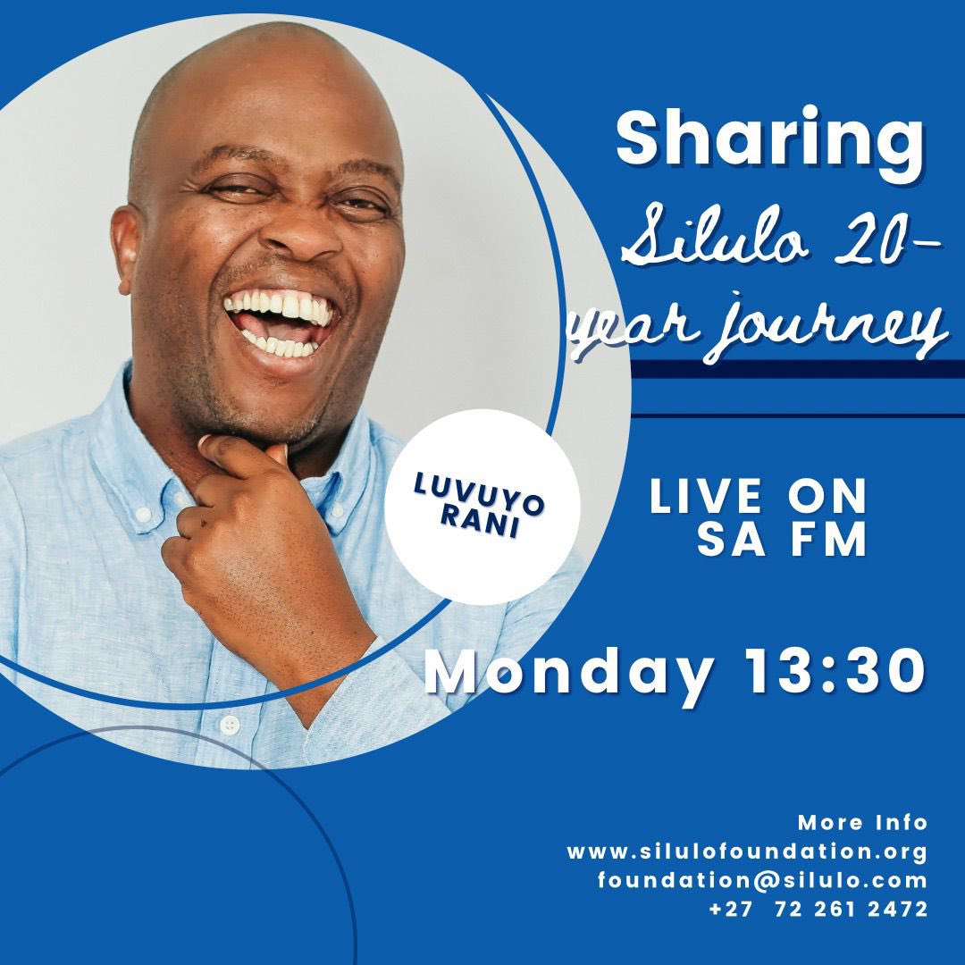 <a href="/BridgetMasinga/">Bridget Masinga</a> [ON AIR] <a href="/BridgetMasinga/">Bridget Masinga</a> is joined by Founder of Silulo Foundations, <a href="/LuvuyoRani/">Luvuyo Rani</a> to discuss the <a href="/SiluloUluthoF/">Silulo Foundation</a> Entrepreneurship Programme for rural  &amp; township small businesses in the Western Cape on #TheFullCircle⭕️

Stay tuned in on:

Live Stream: listen.safm.co.za/listensafm/