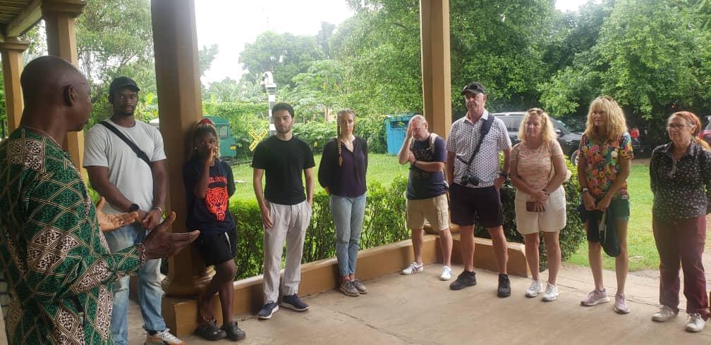 Legacy1995NG's tweet photo. On the 9th of June, Legacy was delighted to welcome 13 members of the Nigerian Field Society (@Nigerian_Field)  led by Lulu and they were given a tour of Jaekel House, llukwe House and the Old Running Shed. https://t.co/1b730z7U51