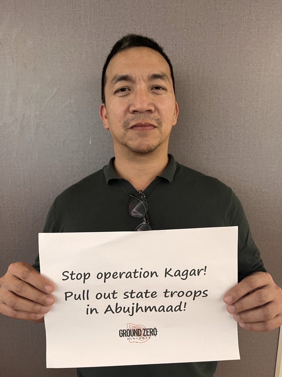 LOOK: Anti-imperialist activists join the Global Day of Action to Stop Operation Kagar.