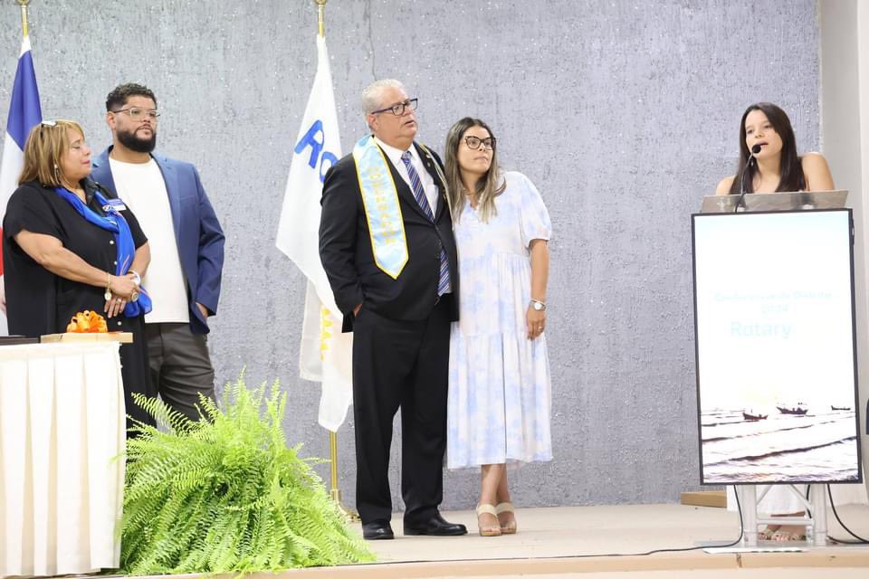 rotariospr's tweet photo. Hoy inicia el nuevo año Rotario 2024-2025, con el lema La Magia de Rotary. Nuestro Distrito da la bienvenida al Gobernador Marco A. Belén Thillet, a su esposa Astrid Ferrer y su equipo Distrital y les deseamos el mejor de los éxitos. ¡ En hora buena ! https://t.co/79AjYbEAmA