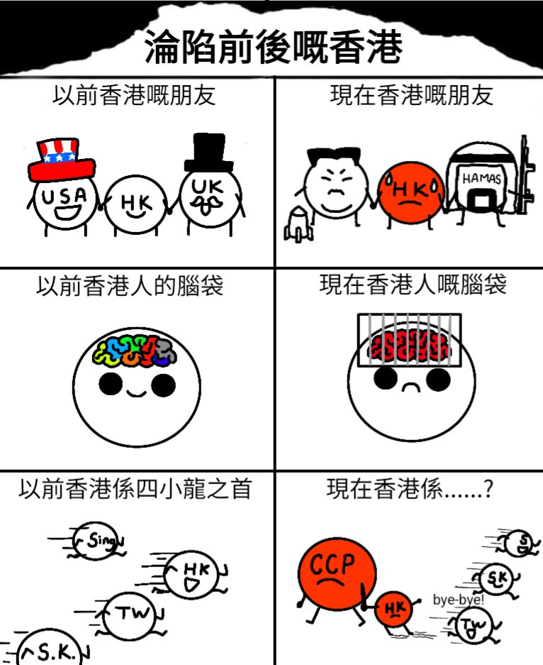 hkguy1988's tweet image. 不是回歸，是淪陷。