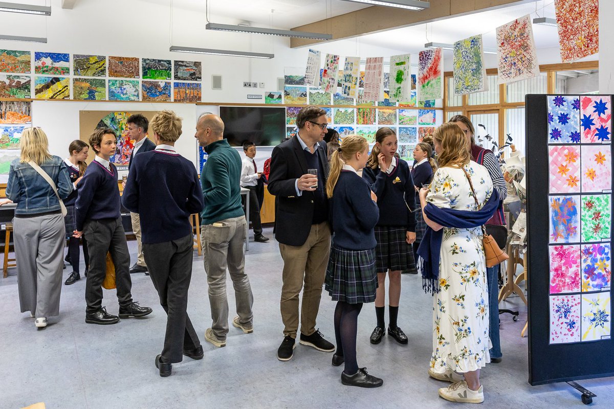 FettesPrep's tweet image. Pupils enjoyed showing their parents results of a wonderfully creative year in the Art department. 
Our Summer Exhibition was hugely appreciated by all visitors. 🎨👏🐝
See here for photos: bit.ly/4cpXTyo