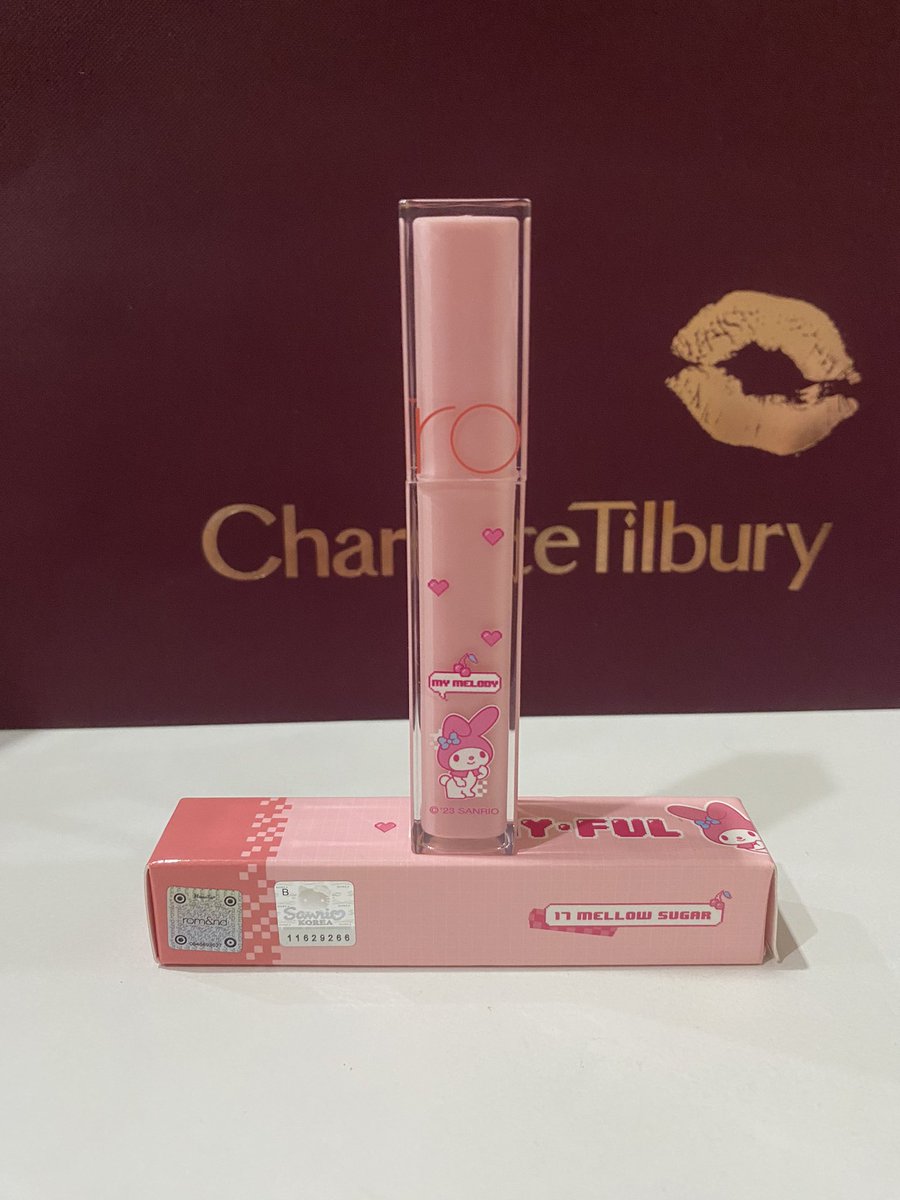 yys_shop2's tweet photo. ✧.* ส่งต่อ ♡⊹ romand dewyful water tint รุ่น sanrio สี 17 mellow sugar เหลือ90%++ ส่งต่อ 120฿ รวมส่งค่า
#ส่งต่อคสอ #ส่งต่อเครื่องสำอาง #พร้อมส่ง #เครื่องสำอาง #คสอพร้อมส่ง #คสอมือ2 #คสอมือสอง https://t.co/QQ5EkbVZ6k