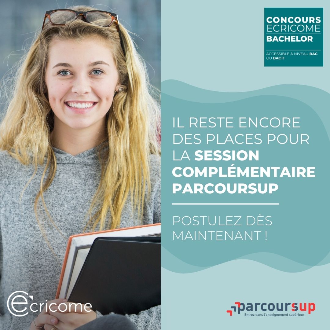 ecricome's tweet photo. Il est encore temps d'intégrer le Programme Bachelor d’une de nos 3 écoles membres :
@emstrasbourg @kedgebs @rennes_sb 
Rendez-vous sur Parcoursup pour postuler à la session complémentaire ! https://t.co/x3fMxmT5Df