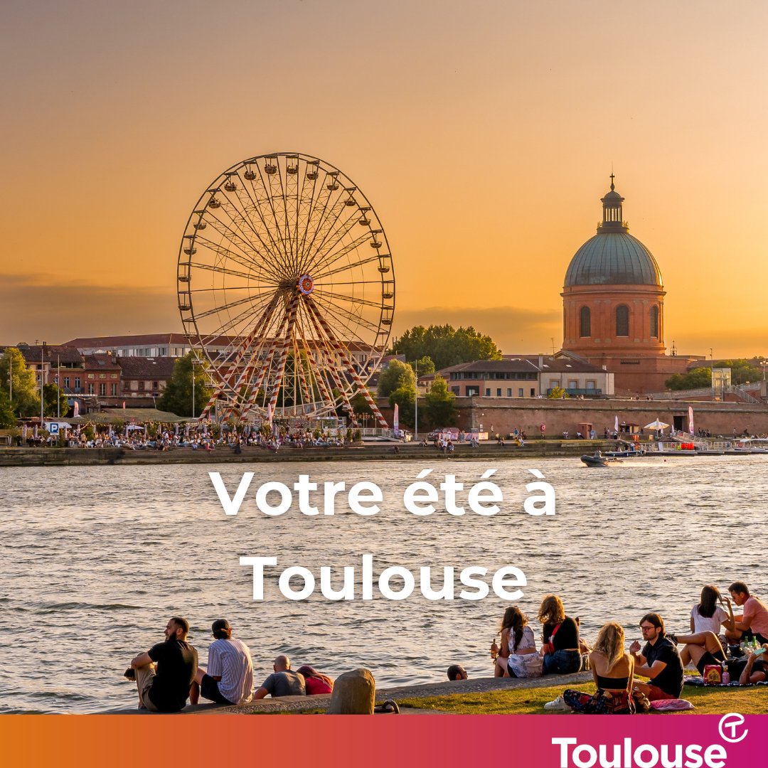 [Vos vacances d'été à Toulouse] 
☀️ Pour profiter de vos vacances d’été à Toulouse, retrouvez dans cet article les activités nautiques, les lieux de baignade, les activités disponibles tôt le matin ou en soirée “à la fraîche” ➡ toulouse-tourisme.com/votre-ete-a-to…
Très bel été à #Toulouse !