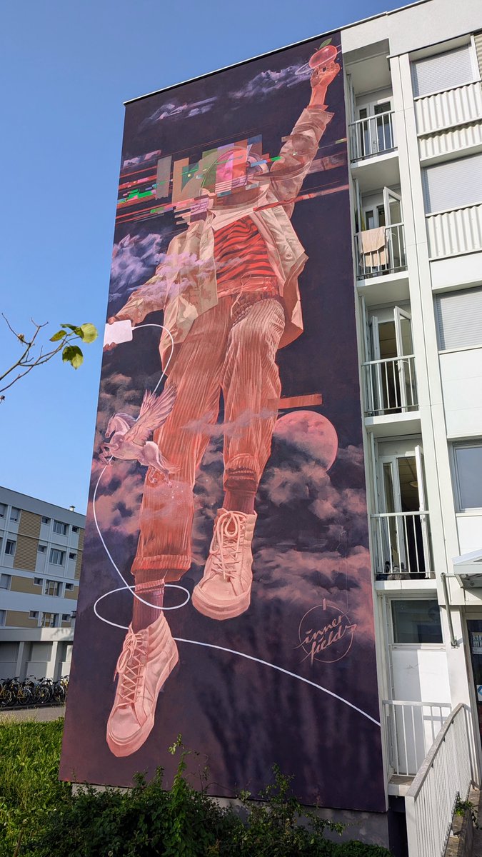 VieAGrenoble's tweet photo. Résidence CROUS sur le campus 🤩
#SAFGA 2024 #Grenoble #StreetArt
➡️ https://t.co/8OXFmQJVQ1 https://t.co/gJxaOkGSrS