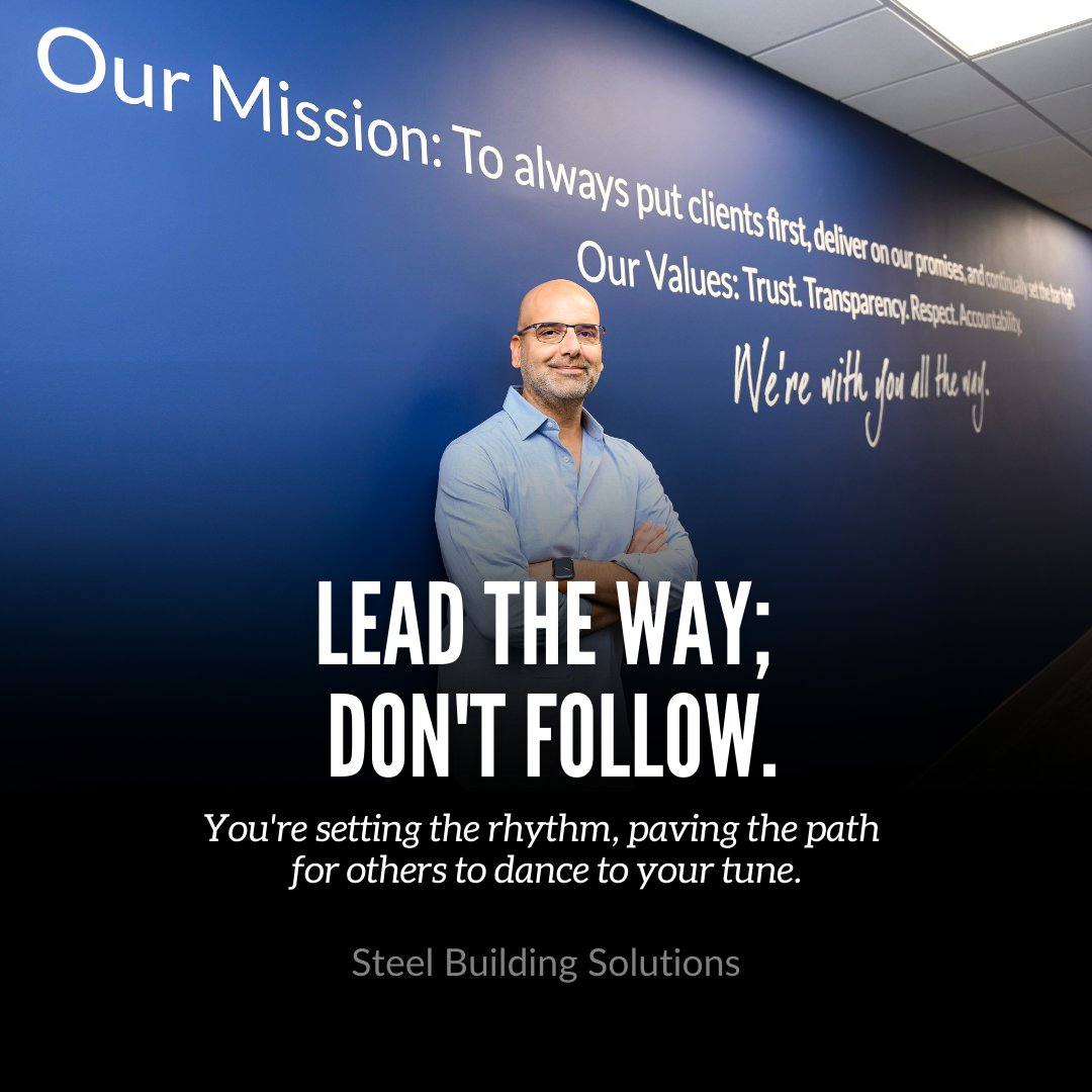 Lead the way with Allied as your partner! Your innovative spirit sets the rhythm for the industry, inspiring others to follow your lead and join us in shaping a future filled with endless possibilities. 

#InnovativeLeader #IndustryPioneer #Steelbuildings #metalbuildingsystems