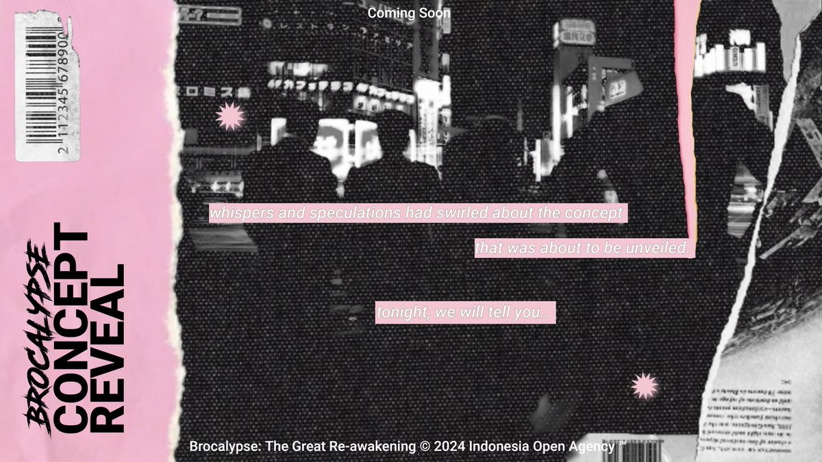 ㅤ 
Unlock your vision and prepare to witness the dawn of a new era! We've unveiled a concept to spark your curiosity. Brocalypse: The Great Re-Awakening will be your new revival journey.
ㅤ
