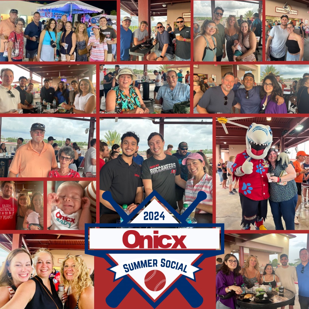 Team Onicx had a blast at the 2024 Summer Social with the Clearwater Threshers at BayCare Park. It was fantastic to see so many of you there, enjoying each other's company outside of the office. We hit it out of the park, both on and off the field!