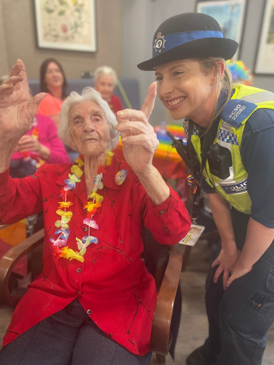 BelongVillages's tweet photo. Belong Crewe's Silver Rainbow Pride 2024🌈💃🪩

The annual celebration has kicked off the #CrewePride season as the colourful gala dedicated to over 55s made a welcome return over the weekend.

@BodyPositive1 @RainbowsSilver @CreweTCouncil @CheshireFire @cheshirepolice https://t.co/3x4uTb0YgE