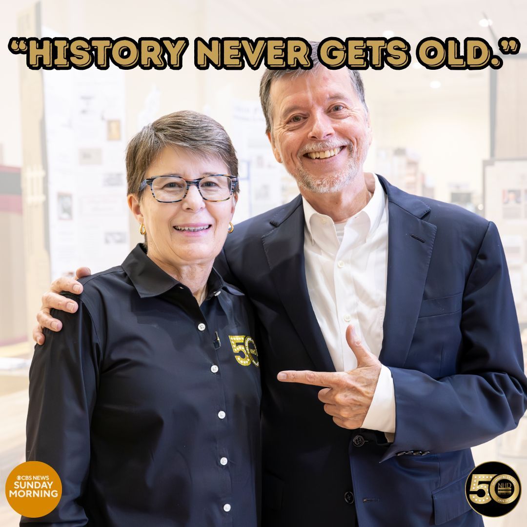 Who else saw National History Day on <a href="/CBSSunday/">CBS Sunday Morning 🌞</a> yesterday🙋

What a fantastic piece on our 50 years of work to improve the teaching &amp; learning of history. <a href="/Faith_Salie/">Faith Salie</a> <a href="/KenBurns/">Ken Burns</a> @cathygorn said it best: "History never gets old." Check out NHD's piece here: cbsnews.com/video/national…