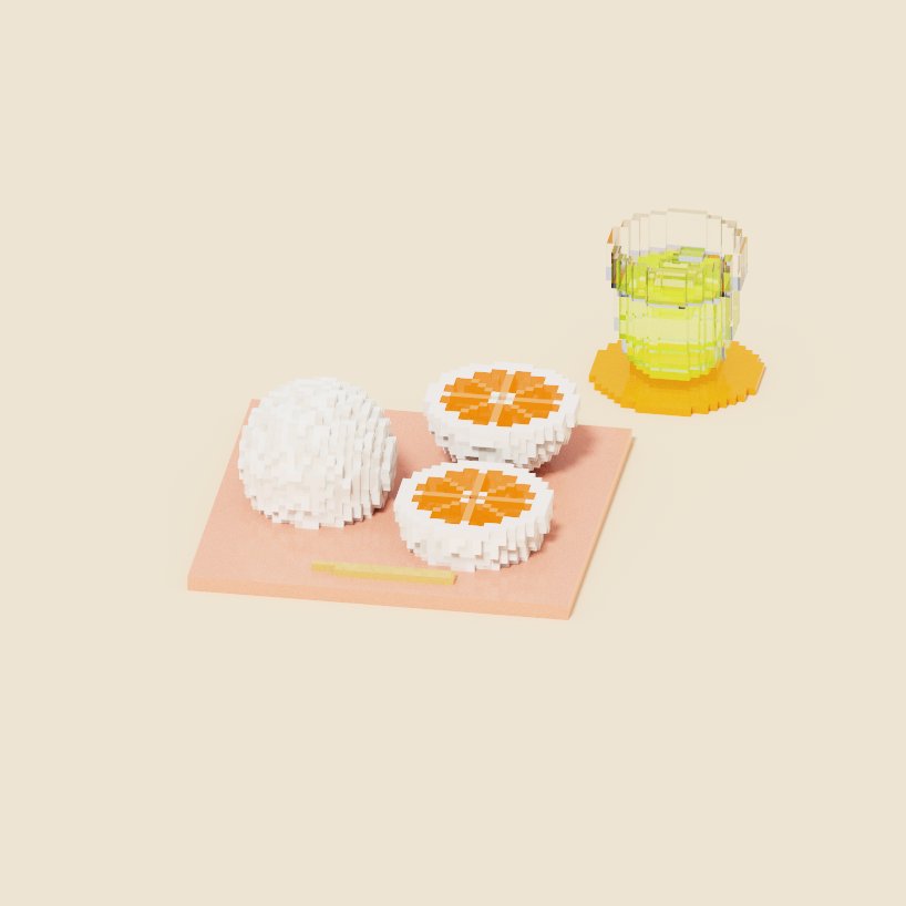 みかん大福🍊

#voxel #voxelart #magicavoxel