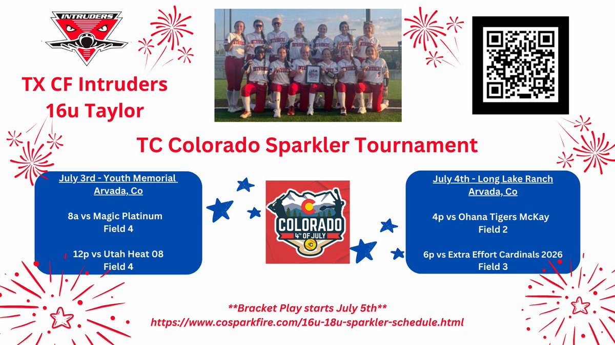 TX CF Intruders 16U Taylor tweet media