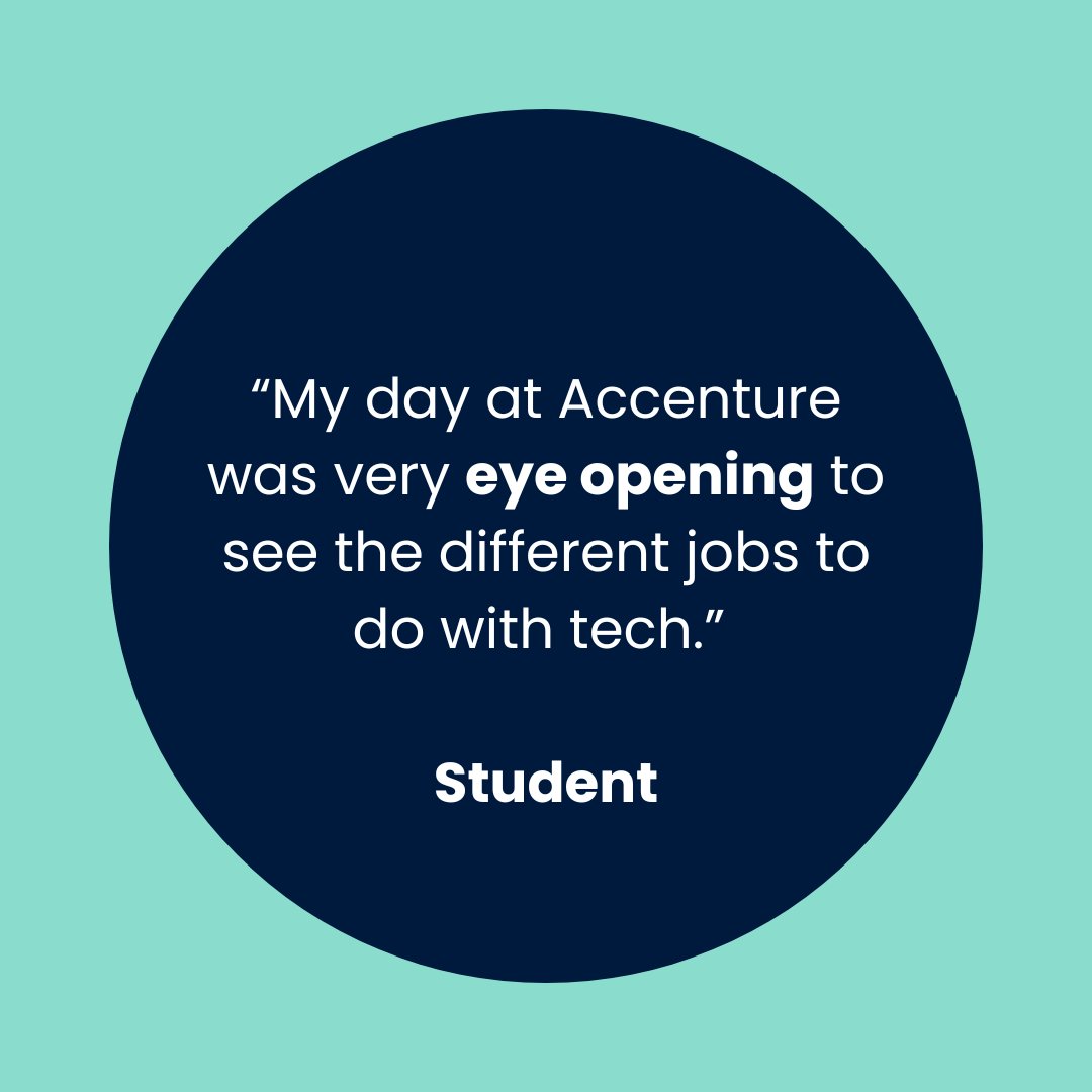 Tech_She_Can's tweet image. Another successful Insight Day inspiring 56 girls @AccentureUK 
🟠 94% of the girls now understand the different pathways into a career in technology in the future
🟠 58% of the girls said the day changed their thoughts about what a job in tech involves
#TechWeCan #ChangeTheRatio