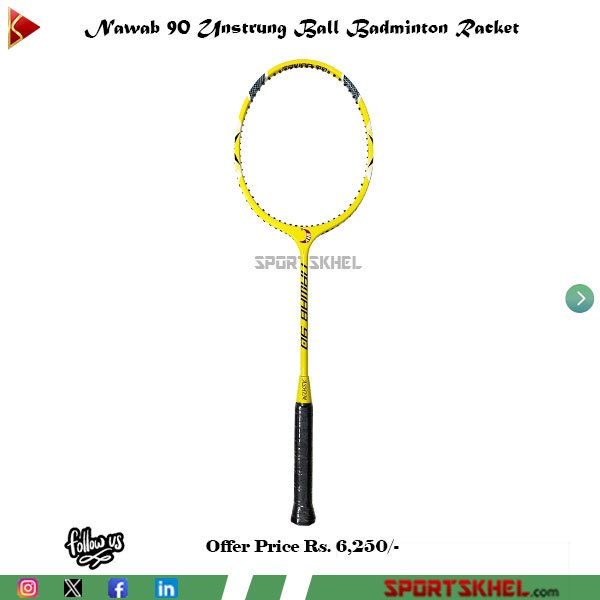 Sportskhel's tweet photo. Are you looking to buy ultra lightweight ball badminton rackets then this is for you.

Buy Link: https://t.co/TbQoSX5OJg

#nawabn101 #nawab90 #nawabsuper #nawabhipower #ballbadmintonforlife #ballbadmintoncoach #sportskhel #thepavilionsports #thepavilion #pavilionsports https://t.co/i3CPhHfcuy