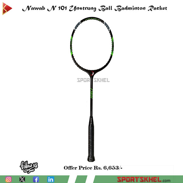 Sportskhel's tweet photo. Are you looking to buy ultra lightweight ball badminton rackets then this is for you.

Buy Link: https://t.co/TbQoSX5OJg

#nawabn101 #nawab90 #nawabsuper #nawabhipower #ballbadmintonforlife #ballbadmintoncoach #sportskhel #thepavilionsports #thepavilion #pavilionsports https://t.co/i3CPhHfcuy