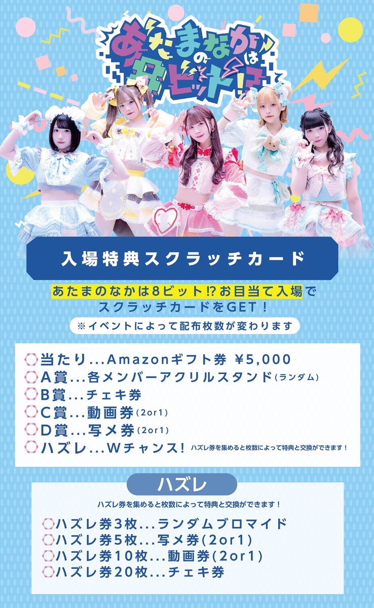 ⚡️..入場特典 の システム が 7月 から変わります