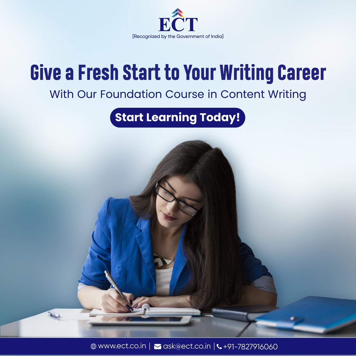 ECT4's tweet image. How to Become a Content Writer in 2024?
The Answer is ECT!
#writingblog #freelancewriter #creativewriting #ect #writing #content #freelancing #contentwritingcourse #writelife #course #skillup #beginner #educationandcareertimes #contentwritingcareer #educationcareertimes #Ect