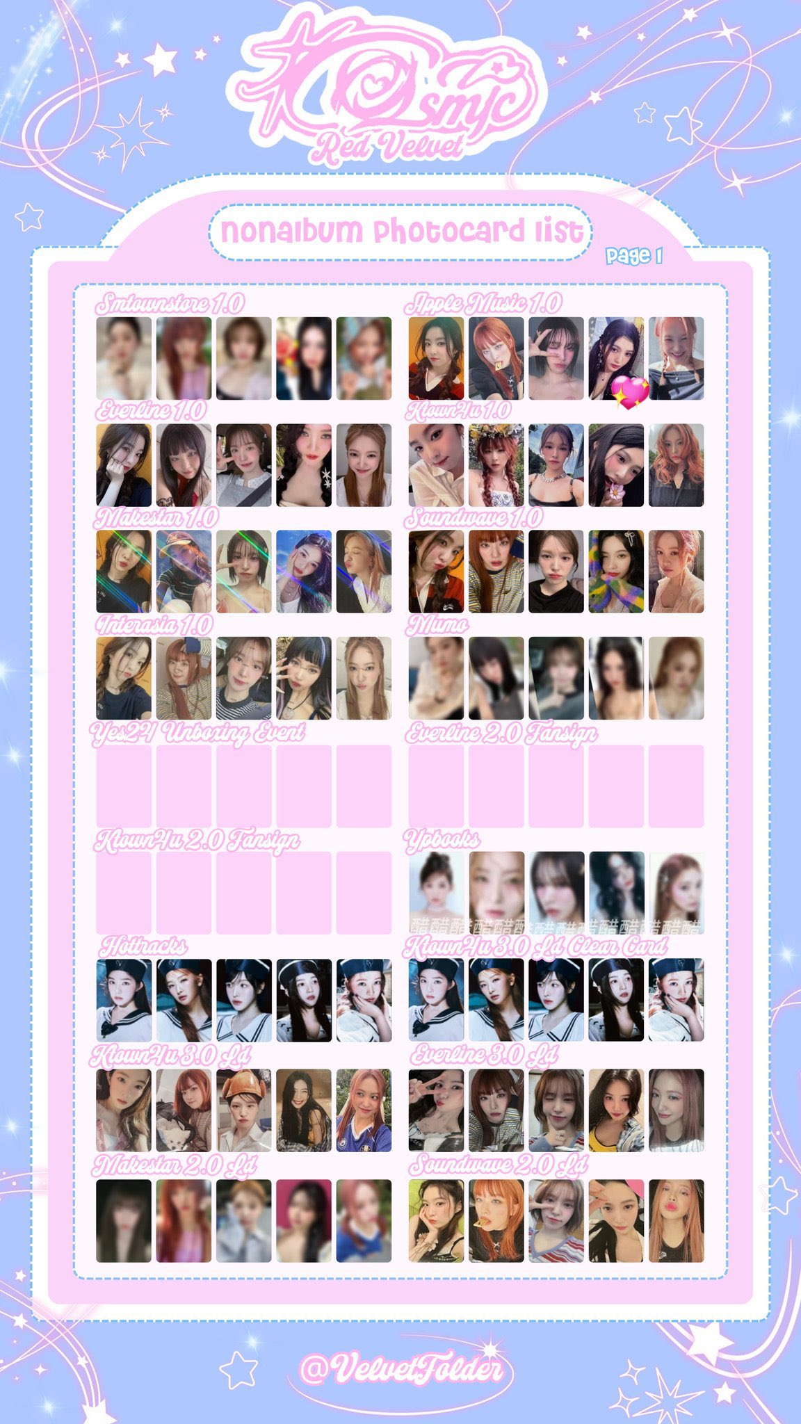 redvelvet トレカ Red Velvet - Random Trading Card [2024 Fancon Tour
