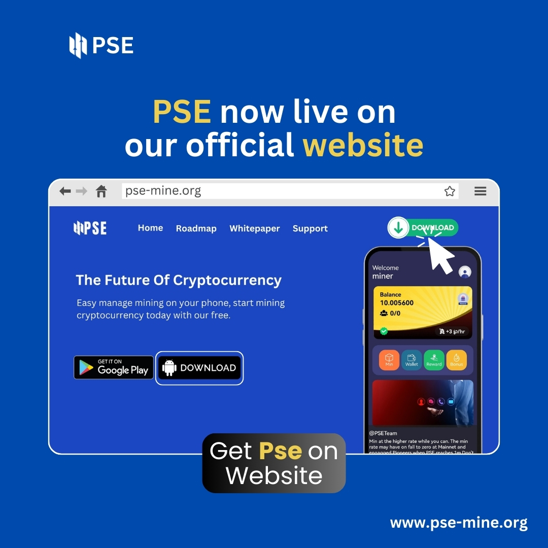 🚨 Attention PSE Miners! 🚨 We recently faced an issue with  auto-uninstalling the application. The issue is now FIXED! 🎉 Please visit  our website to download the updated APK file: https://t.co/jCCCHlOVfq  Install