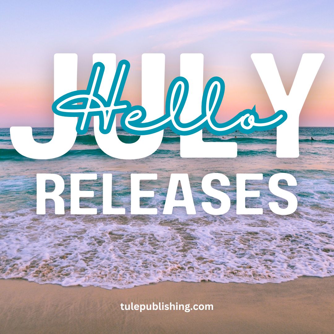 Tule's July romance releases are coming in HOT and we're sharing the preview with you now: bit.ly/45ArOBD 

Don't forget to go check out our July releases and enter our monthly giveaway over at the blog! #readztule #romance