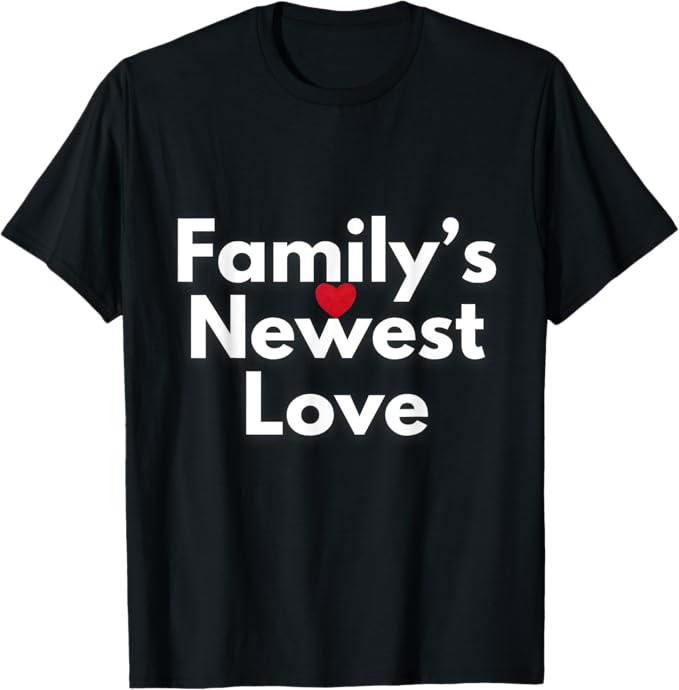 Moha2Art's tweet image. bit.ly/3W8urHO
👶❤️ Celebrate the newest addition to your family with this adorable &quot;Family&apos;s Newest Love&quot; t-shirt! Perfect for new parents, baby showers, and capturing those precious moments. 
#FamilyLove #NewestAddition #BabyShower #NewParents #FamilyBonding
