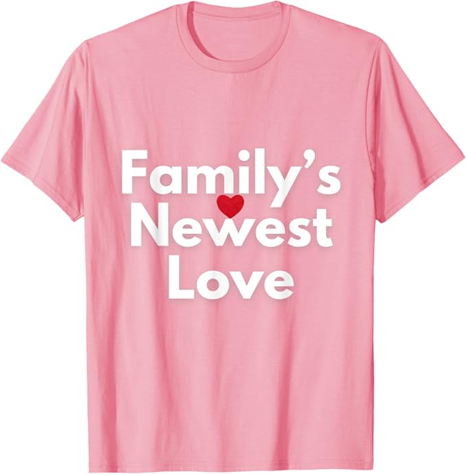 Moha2Art's tweet image. bit.ly/3W8urHO
👶❤️ Celebrate the newest addition to your family with this adorable &quot;Family&apos;s Newest Love&quot; t-shirt! Perfect for new parents, baby showers, and capturing those precious moments. 
#FamilyLove #NewestAddition #BabyShower #NewParents #FamilyBonding