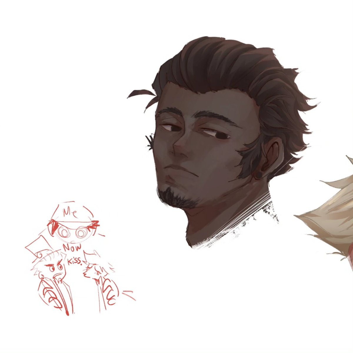 Human them #Angeldust #HazbinHotelHusk #HazbinHotelFanart