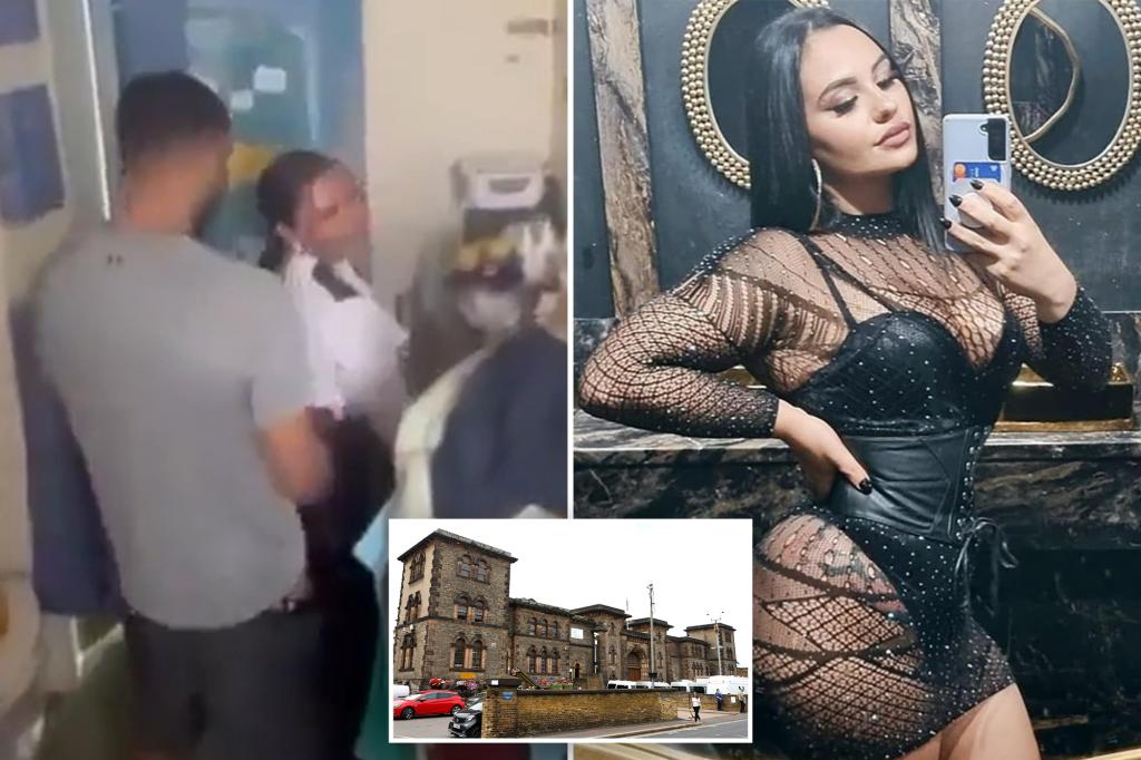Female prison officer arrested after allegedly filmed having sex with ...