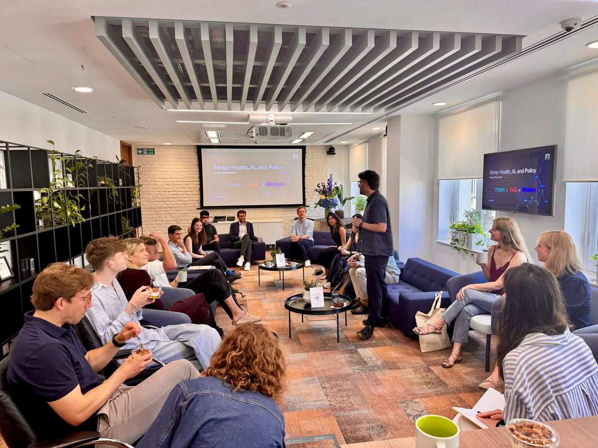 had a fun time last week at our latest <a href="/formventureshq/">Form Ventures</a> sitrep: convening founders, VCs, regulators and policymakers to discuss the state of play in frontier, regulated markets

this time: scaling AI in health

link below to our notes from the discussion, covering:
-