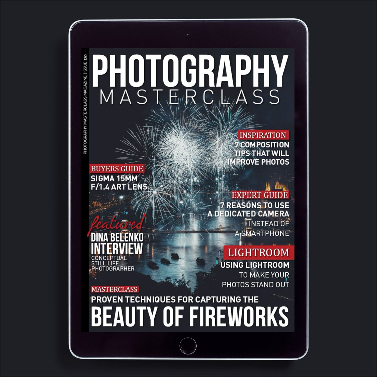 Issue 139 Is Here - 📸✨Proven Techniques for Capturing the Beauty of Fireworks
 We'll teach you how to photograph fireworks easily, the gear, settings, &amp; timing.

Check out all that's in this issue here 👇👇👇
get.photographymc.com/3UqQkRL

#fireworks #photography #learnphotography