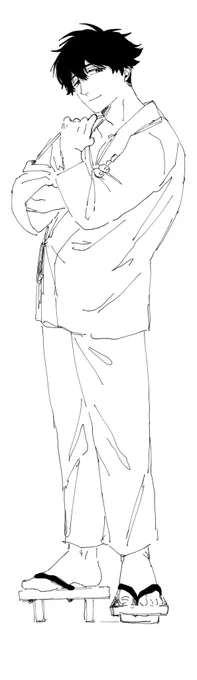 へなへな線画 