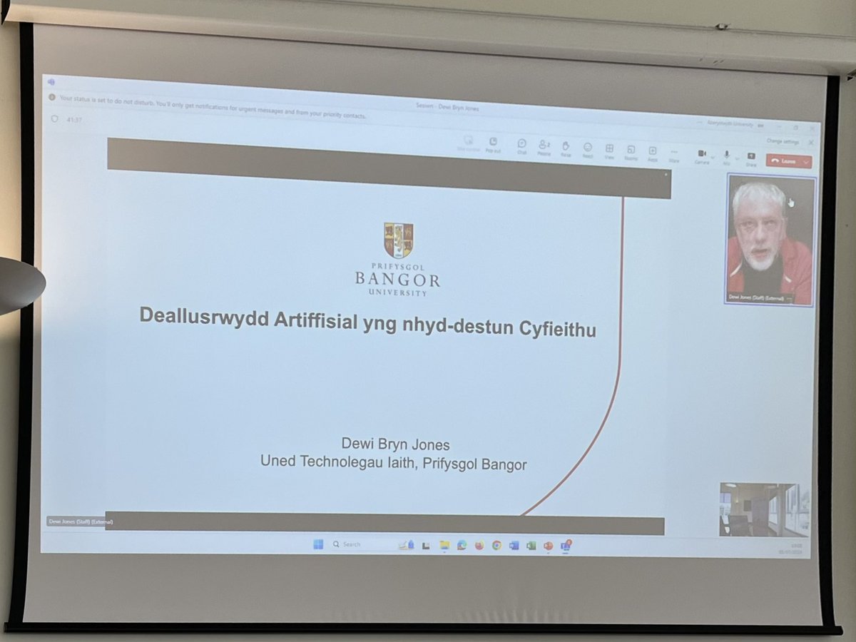 Cyfieithu@Aber (@cyfieithucc) on Twitter photo #diolch i Dewi Bryn Jones <a href="/canolfanbedwyr/">Canolfan Bedwyr</a> <a href="/prifysgolbangor/">Prifysgol Bangor</a> am drafodaeth ddiddorol ac amlochrog ynghylch ddeallusrwydd artiffisial a’r potensial i’r Gymraeg #CynhadleddGyfieithu2024 #cyfieithu #CyfieithuMecanyddol # #diolch i Dewi Bryn Jones <a href="/canolfanbedwyr/">Canolfan Bedwyr</a> <a href="/prifysgolbangor/">Prifysgol Bangor</a> am drafodaeth ddiddorol ac amlochrog ynghylch ddeallusrwydd artiffisial a’r potensial i’r Gymraeg #CynhadleddGyfieithu2024 #cyfieithu #CyfieithuMecanyddol #