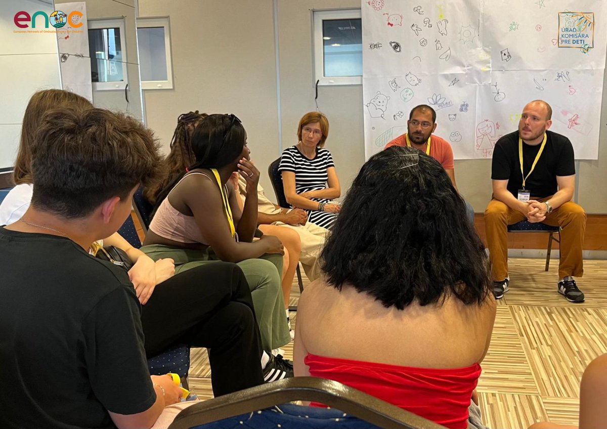 👉A very rich morning for the Young People presenting country highlights and recommendations!

🗣️Now, a special session on experience sharing with care leavers and empowerment.

#ENYAFORUM2024