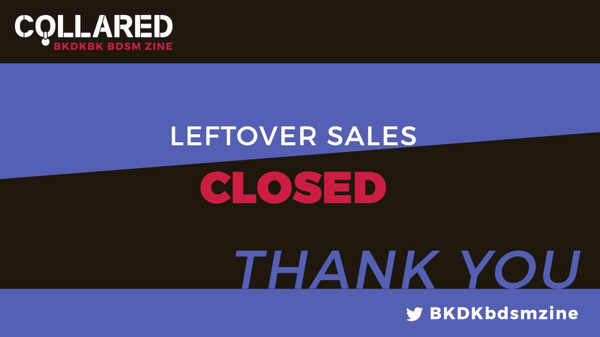 ⛓️Leftover sales are now CLOSED. Thank you so much for your support of our project!