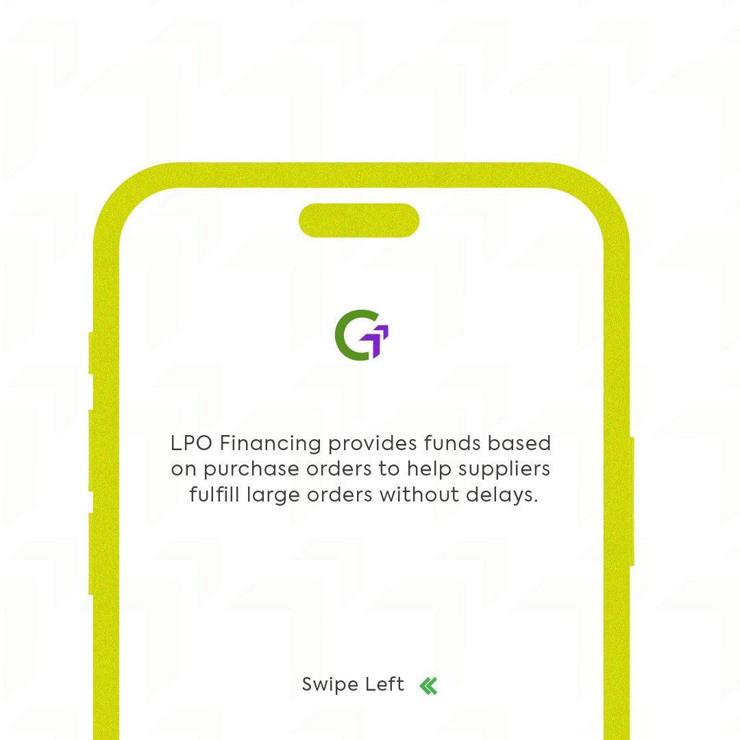 mygrowfinance's tweet image. Learn the differences between LPO financing and invoice.

Both solutions aim to enhance your business's financial stability, but they work at different stages of the sales process  
#LPOFinancing #InvoiceDiscounting #GrowFinance