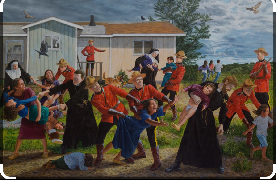 Canada Day…a painting by Kent Monkman