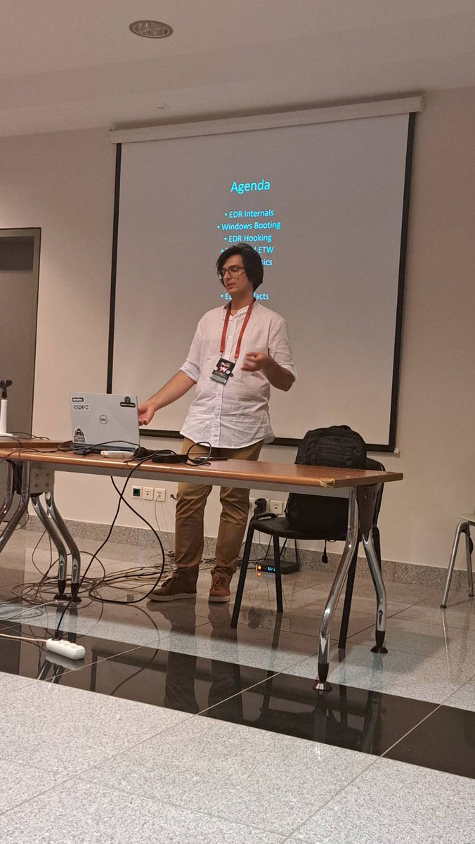 Neuro_Z3RO's tweet image. I am very proud to share that I gave my first talk on Security BSides Athens 2024  on June 29. About EDR Evasion, in this talk we utilized C/C++ to bypass modern EDRs
#BSidesAth #EDREvasion #RedTeam #MalwareDevelopment