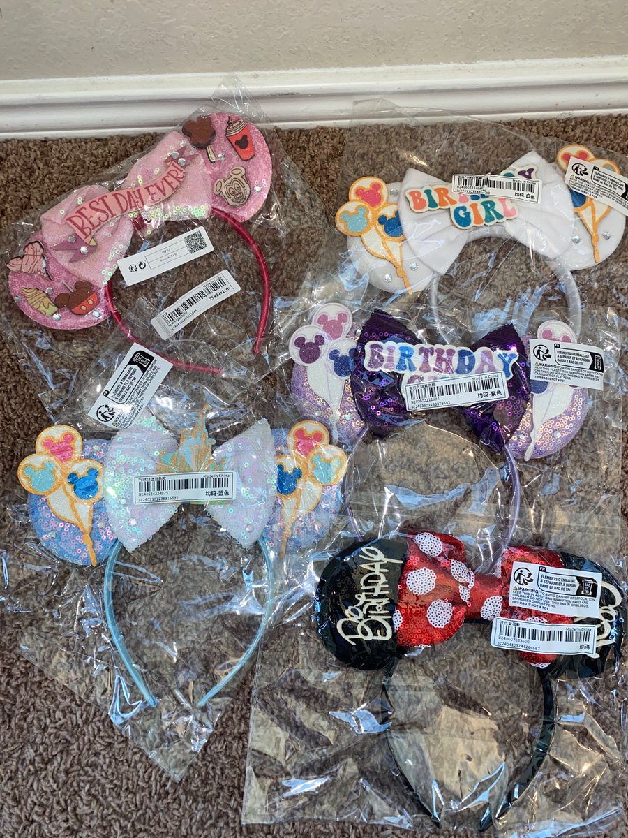 xshayye's tweet photo. 🚨Disney Ears for sale 🚨
•$10e 🥳
•Ships📦
Categories: Toy Story, lilo &amp; stitch, Mickey &amp; friends , Halloween, popular movies (including encanto &amp; elemental), Winnie the Pooh, bday, Star Wars, monster ink, Disney princess, boat theme, and Pacific Islander.❤️ https://t.co/bpltPDQfcM