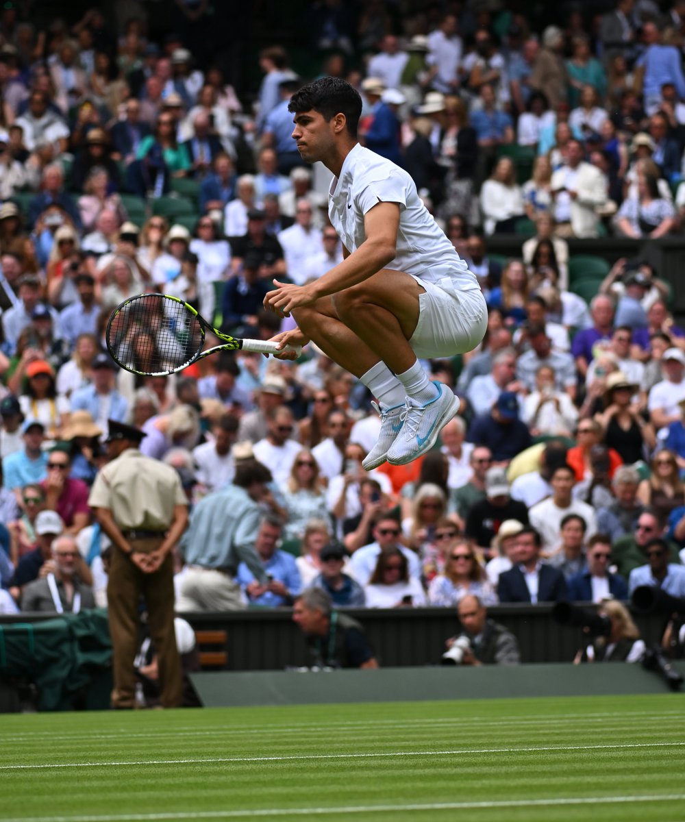 Title defense starts now.

#Wimbledon