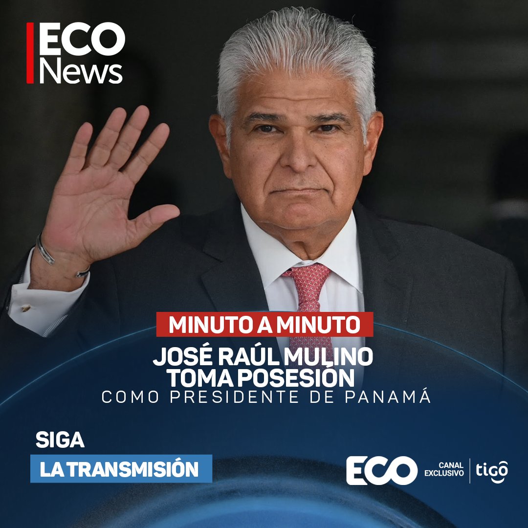 #EsNoticia🔴 Este lunes 1 de julio se realizarán los actos de instalación de la Asamblea Nacional y la toma de posesión del presidente electo, José Raúl Mulino.
ecotvpanama.com/politica/minut…