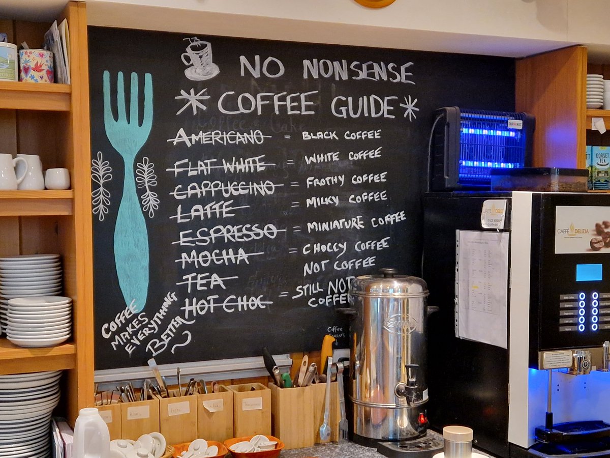 militaryhistori's tweet image. Lunch in Broad Chalke village shop with its excellent no-nonsense coffee menu. After @ChalkeFestival