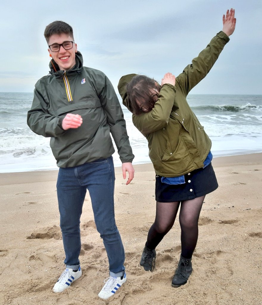 roymenear's tweet image. my boy (pictured here being an idiot with big sis) has just got a First in his MEng!
He gets his brains from me....
#MasterOfEngineering