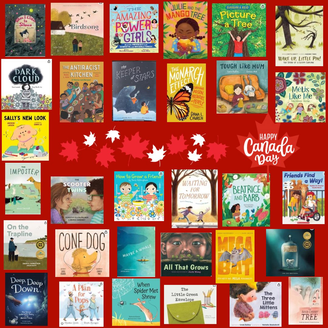 AlisonMcgauley's tweet photo. This Canada Day, kick back with a good picture book! 🇨🇦📕
#IReadCanadian #CanadaDay #read #readingcommunity #writingcommunity #kidlit #picturebook #bookrecommendations
@CANSCAIP #CANSCAIP https://t.co/rwquCRLy8B