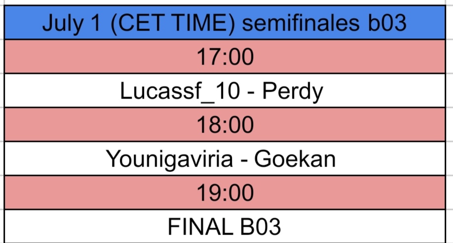 HOY A LAS 17:00 EMPIEZA LA FASE FINAL DEL TORNEO MSAG CON UN PREMIO DE 100€ PARA EL GANADOR EN EL CANAL DE LUCAS Y COMO CASTER FIRMERPIE

twitch.tv/lucascdm10?sr=a

QUIEN GANARÁ?

@lucas10sancho <a href="/sbalyuni/">SBL3</a> <a href="/Perdy_9/">P e r d y 🤙⚽</a> <a href="/FIRMERPIE/">FIRMERPIE</a> @LigaefootballAG <a href="/newsfreidoraAG/">La Freidora News</a>