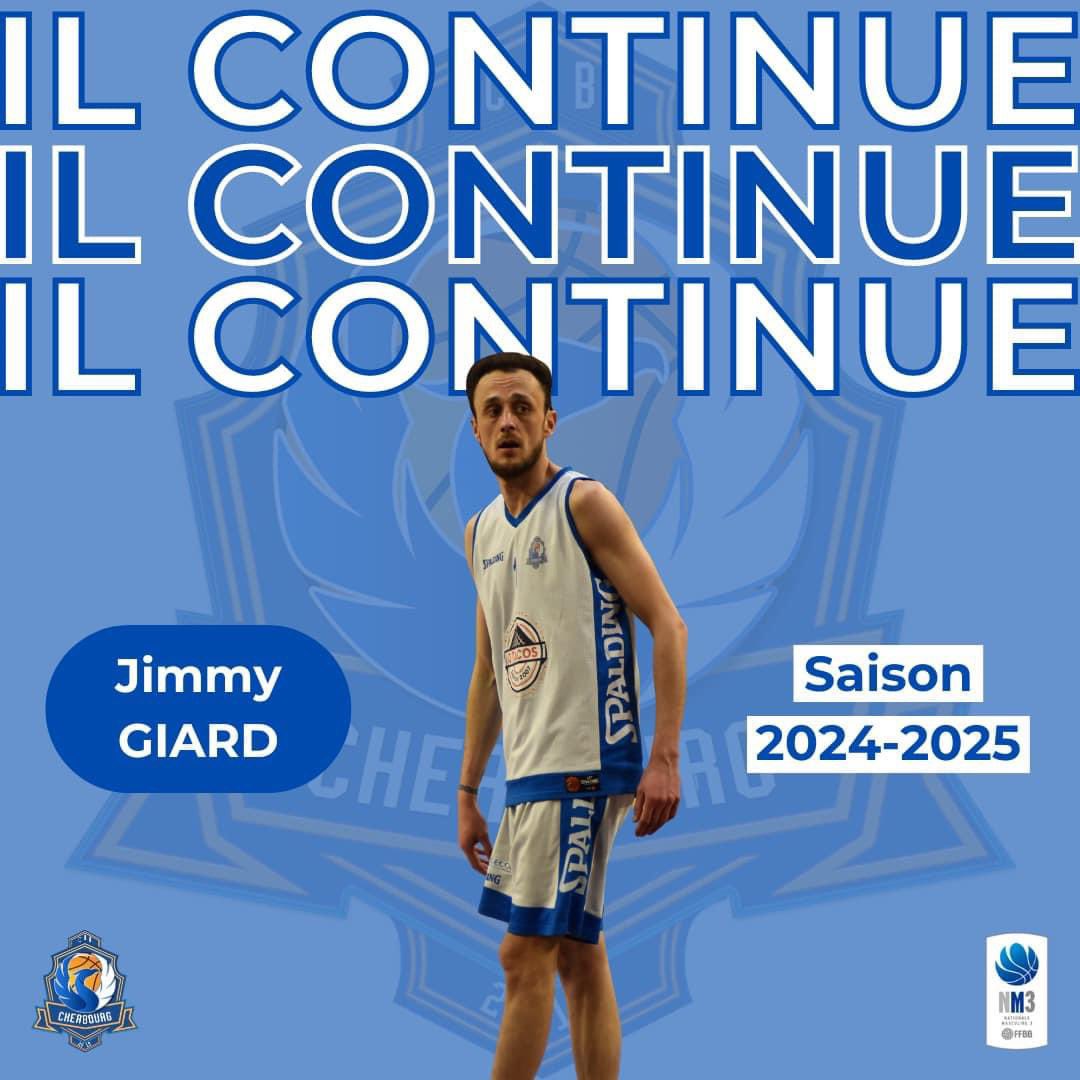 𝐄𝐟𝐟𝐞𝐜𝐭𝐢𝐟 𝐍𝐌𝟑 𝐬𝐚𝐢𝐬𝐨𝐧 𝟐𝟎𝟐𝟒-𝟐𝟎𝟐𝟓 ⚪️🔵

Jimmy fera partie de l’effectif la saison prochaine pour continuer à nous impressionner avec ses shoots. En plus d’être un excellent animateur d’équipe, nous sommes impatients de le revoir sur le terrain !

Blue Team