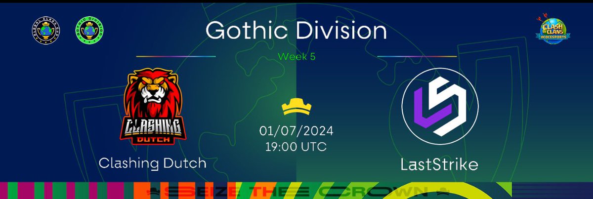Clashingdutch_'s tweet photo. 🗓️ Match Schedule Alert! 🗓️

🔥 Global Clash Cup Showdown 🔥

⚔️ Witness as Clashing Dutch takes on LastStrike! ⚔️

📅 Date: 1st July
⏰ Time: 19:00 UTC

Mark your calendars for this epic battle! Don't miss out on the thrill as we strive for victory! 🏆
#ClashingDutch https://t.co/PhqvLFBgwZ